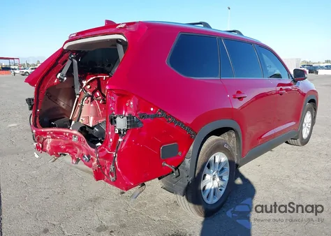 2025 Toyota Grand Highlander Hybrid Xle from USA, damaged, VIN 5TDABAA51SS002466